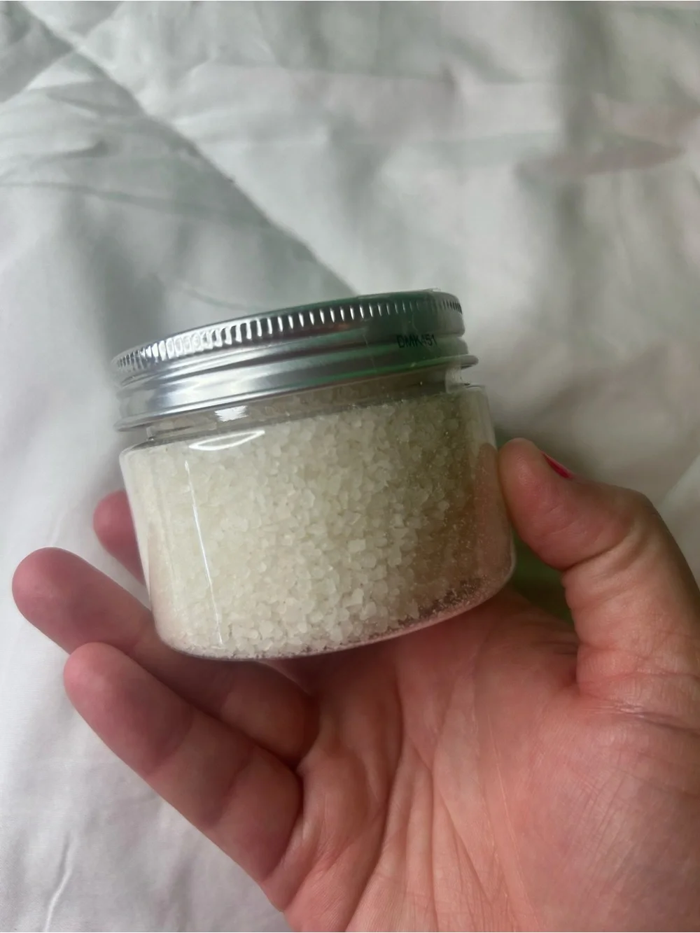 Avon Planet Spa Perfectly Purifying Bath Salts - Silver & White NEW